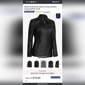 Valerie Stevens leather jacket